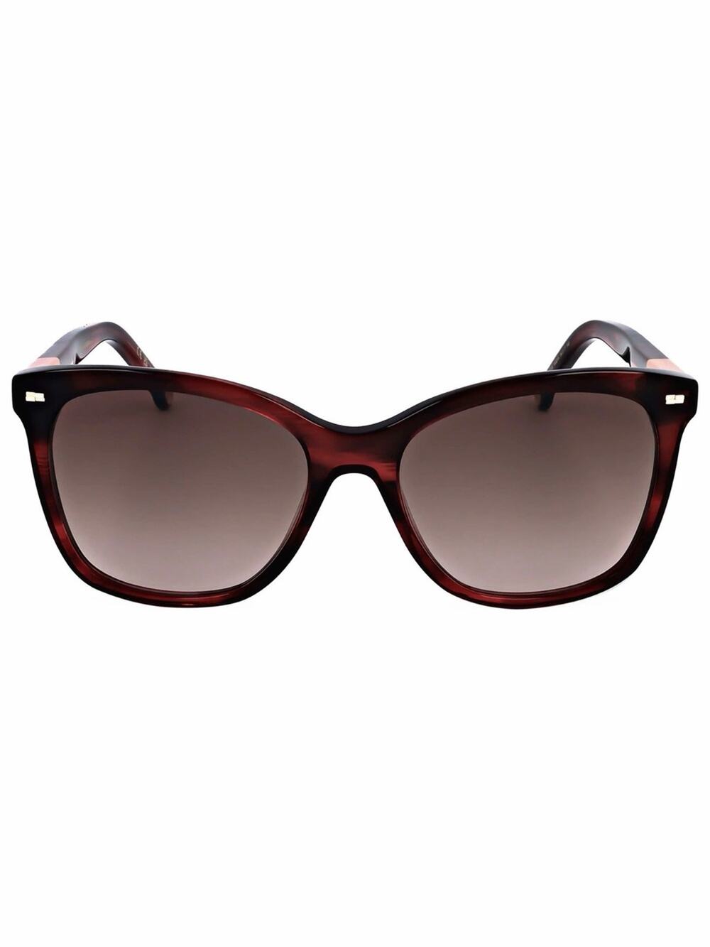 NEW!!! Carolina Herrera HER0137/S 0K4GHA Burgundy  Square Sunglasses Authentic